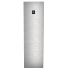 Холодильники LIEBHERR/ Plus, EasyFresh, МК NoFrost, 3 контейнера МК, в. 201,5 см, ш. 60 см, класс ЭЭ A++, внутренние ручки, двери SteelFinish, дисплей на двери, IceMaker-Tank