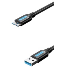 Кабель Vention USB 3.0 AM/micro B - 3м.