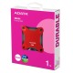 Внешний накопитель Внешний SSD 1TB USB 3.2 Gen 2 (USB 10Gbps) R550/W480MB/s 3D NAND COLOR BOX красный