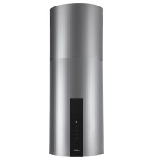 Вытяжка KORTING/ Вытяжка KORTING, островная, 35 см, производительность 900 м3/ч, 3 режима, сенсорное управление, таймер, обратный клапан, LED освещение, угольный фильтр KIT 0286 (опция), BLDC мотор, цвет нержавеющая сталь