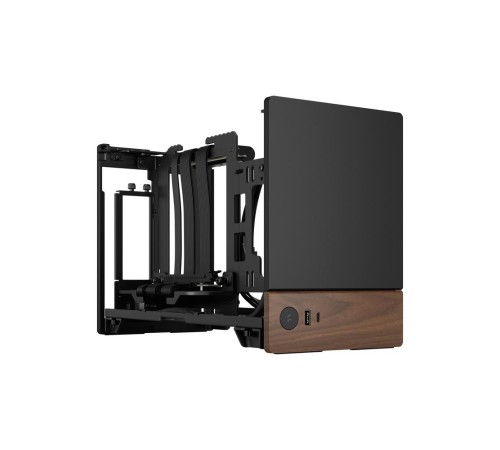 Корпус без блока питания/ Case Fractal Design Terra, Mini-Tower, no fans, 1xUSB-A 3.0 + 1xUSB 3.2 Type-C, SFX PSU Support, mITX Graphite