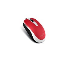 Мышь DX-120, USB, G5, красная (red, optical 1000dpi, подходит под обе руки) new package