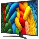 Телевизор ЖК 65'' LG/ 65", Ultra HD, Nano Color, Smart TV, WebOS, Wi-Fi, DVB-T2/C/S2, MR, 60Hz Native, 2.0ch (20W), 2 HDMI, 2 USB, 1 Pole, Charcoal Black, 2025