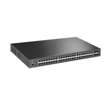 Коммутатор/ JetStream™ 48-Port Gigabit and 4-Port 10GE SFP+ L2+ Managed Switch with 48-Port PoE+