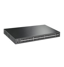 Коммутатор/ JetStream™ 48-Port Gigabit and 4-Port 10GE SFP+ L2+ Managed Switch with 48-Port PoE+