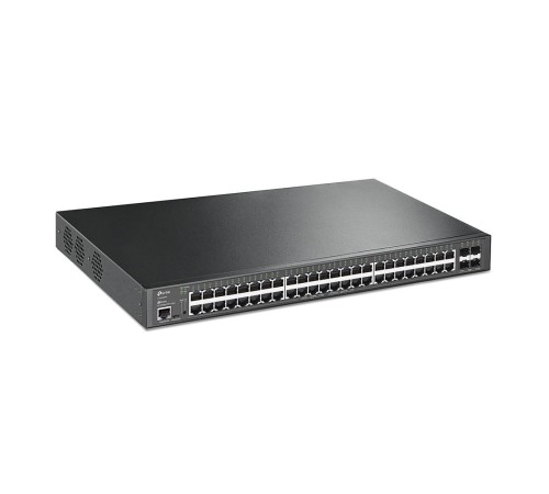 Коммутатор/ JetStream™ 48-Port Gigabit and 4-Port 10GE SFP+ L2+ Managed Switch with 48-Port PoE+