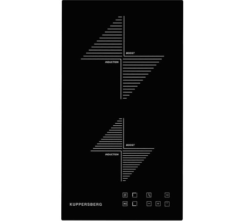 Индукционная домино Kuppersberg/ Индукционная варочная поверхность Kuppersberg, домино, коллекция High-Tech, 30 см, прямые края, 9 уровней мощности, инвертер, бустер, блокировка управления, Stop and Go, таймер, автоматическое отключение, сенсорное управле Индукционная домино Kuppersberg/ Индукционная варочная поверхность Kuppersberg, домино, коллекция High-Tech, 30 см, прямые края, 9 уровней мощности, инвертер, бустер, блокировка управления, Stop and Go, таймер, автоматическое отключение, сенсорное управле