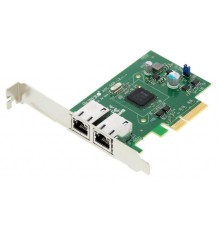 Сетевая карта/ AOC-SGP-I2 Standard LP 2-port GbE with Intel i350