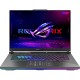 Ноутбук/ ASUS ROG Strix G16 G614PR-RV027 16"(1920x1200 (матовый, 165Hz) IPS)/AMD Ryzen 9 8940HX(4Ghz)/16384Mb/1024PCISSDGb/noDVD/Ext:NVIDIA GeForce RTX 5070 Ti(12288Mb)/Cam/BT/WiFi/90WHr/war 1y/2.5kg/Eclipse Gray/DOS