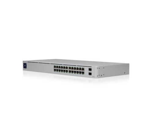 Коммутатор/ 24-port, Layer 2 switch with a silent, fanless cooling system