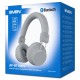 Беспроводные стереонаушники с микрофоном SVEN AP-B710MV, серый (Bluetooth, ANC, APP, 3 mics, 500mAh)