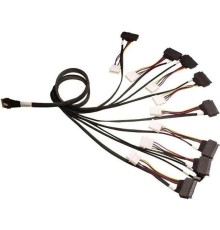 кабель Cable, x8 SFF-8654 to 8xU.3 SFF-8639, 1M (analog 05-60006-00 / ACD-60006-JP / ACD-60006-ZC)