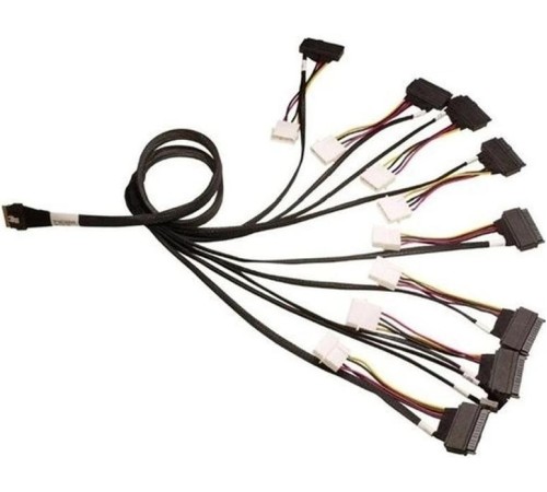 кабель Cable, x8 SFF-8654 to 8xU.3 SFF-8639, 1M (analog 05-60006-00 / ACD-60006-JP / ACD-60006-ZC)