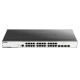 Коммутатор D-Link PROJ Управляемый L2 коммутатор, 24x1000Base-T, 4x10GBase-X SFP+, защита от статического электричества до 6 кВ, CLI, консольный порт RJ-45, RPS, поддержка Dying Gasp