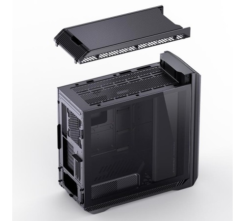 Корпус без блока питания/ Case JONSBO D500, Full-Tower, TG, 3x140mm ARGB, 2xUSB-A 3.2 + 1xUSB-C 3.2, E-ATX, ATX, mATX, mITX Black Корпус без блока питания/ Case JONSBO D500, Full-Tower, TG, 3x140mm ARGB, 2xUSB-A 3.2 + 1xUSB-C 3.2, E-ATX, ATX, mATX, mITX Black