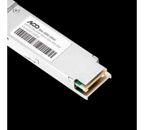 Трансивер/ Mellanox MMA1T00-HS Compatible 200G SR4 QSFP56 PAM4 850nm 100m DOM MTP/MPO-12 InfiniBand HDR Transceiver Module for MMF Трансивер/ Mellanox MMA1T00-HS Compatible 200G SR4 QSFP56 PAM4 850nm 100m DOM MTP/MPO-12 InfiniBand HDR Transceiver Module for MMF