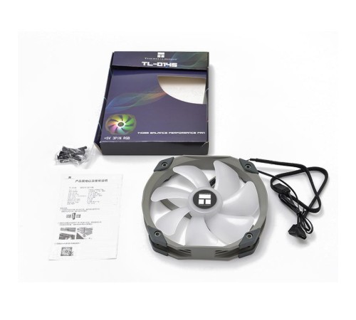 Кулер для корпуса/ Case Cooler Thermalright TL-D14S Argb (140x152x27mm, 4-pin PWM, ARGB, 77.8CFM, 25.6dBA, 1500RPM, Grey) Кулер для корпуса/ Case Cooler Thermalright TL-D14S Argb (140x152x27mm, 4-pin PWM, ARGB, 77.8CFM, 25.6dBA, 1500RPM, Grey)