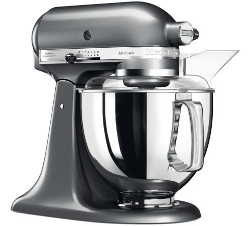 Настольный миксер KitchenAid Настольный миксер с откидным блоком  Artisan 4.8 л, серебряный медальон