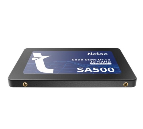 SSD накопитель Netac SSD SA500 256GB 2.5 SATAIII 3D NAND, R/W up to 520/450MB/s, TBW 120TB, 3y wty SSD накопитель Netac SSD SA500 256GB 2.5 SATAIII 3D NAND, R/W up to 520/450MB/s, TBW 120TB, 3y wty