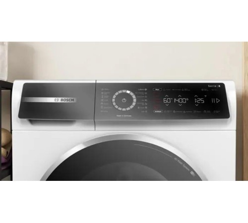 Отдельностоящая стиральная машина BOSCH 8-Series,полноразмерная стиральная машина,загрузка 9кг, 1400 об/мин.,габариты:845 x 598 x 590 мм., мотор EcoSilence Drive, 4D Wash System,Easy Start Guide,AquaStop®, цвет белый Отдельностоящая стиральная машина BOSCH 8-Series,полноразмерная стиральная машина,загрузка 9кг, 1400 об/мин.,габариты:845 x 598 x 590 мм., мотор EcoSilence Drive, 4D Wash System,Easy Start Guide,AquaStop®, цвет белый