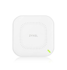 Точка доступа/ Точка доступа Zyxel NebulaFlex NWA90AX, WiFi 6, 802.11a/b/g/n/ac/ax (2,4 и 5 ГГц), MU-MIMO, антенны 2x2, до 575+1200 Мбит/с, 1xLAN GE, PoE, защита от 4G/5G, БП в комплекте