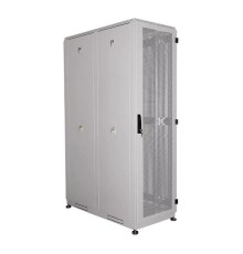 шкаф ЦМО Шкаф серверный напольный 42U (800х1200) двойные перфорированные двери 2 шт.