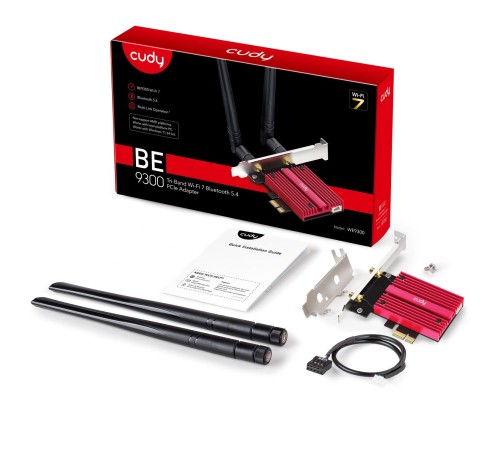 Адаптер Wi-Fi/ BE9300 Wi-Fi 7 PCI Express Adapter Адаптер Wi-Fi/ BE9300 Wi-Fi 7 PCI Express Adapter