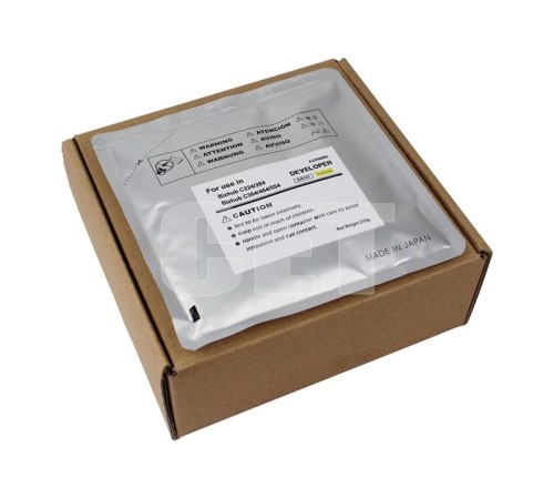 Тонеры и девелоперы Девелопер для KONICA MINOLTA Bizhub C224/C284/C364/C454/C554 (CET) Yellow, 210г/пак, 590000 стр., CET8128 Тонеры и девелоперы Девелопер для KONICA MINOLTA Bizhub C224/C284/C364/C454/C554 (CET) Yellow, 210г/пак, 590000 стр., CET8128