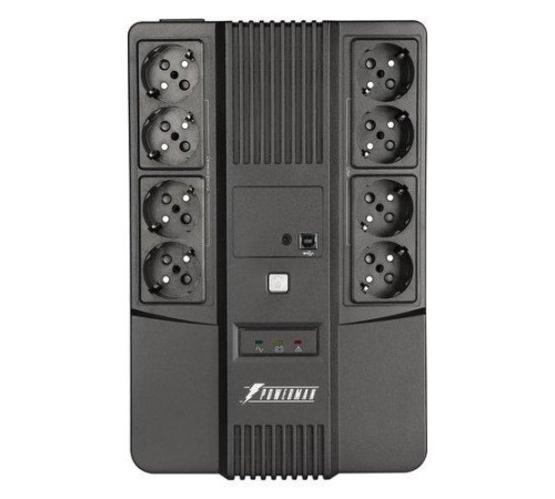 ИБП POWERMAN Brick 850 PLUS, линейно-интерактивный, 850ВА, 480Вт, 4 евророзетки с резервным питанием, 4 евророзетки с фильтрацией, USB, защита RJ45/RJ11, батарея 12В 9Ач 1 шт., 293мм х 202мм х 93мм, 5.2 кг./ UPS POWERMAN Brick 850 PLUS, line-interactive, ИБП POWERMAN Brick 850 PLUS, линейно-интерактивный, 850ВА, 480Вт, 4 евророзетки с резервным питанием, 4 евророзетки с фильтрацией, USB, защита RJ45/RJ11, батарея 12В 9Ач 1 шт., 293мм х 202мм х 93мм, 5.2 кг./ UPS POWERMAN Brick 850 PLUS, line-interactive,