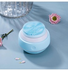 Массажер для ультразвуковой чистки лица Fittop L-Sonic, голубой