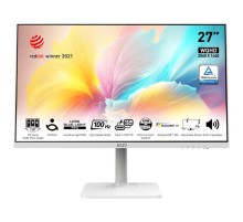 Монитор MSI Modern MD272QXPW 27" 16:9 WQHD(2560x1440) IPS Flat,1ms(MPRT),HDR 400,1000:1,100M:1,400nit,HDMI,DP,2xUSB Type-A,USB Type-B,USB Type-C,Speaker,Tilt,Swivel,Heigh (незначительное повреждение коробки)