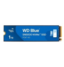 Твердотельный накопитель Western Digital Blue SN5000 SSD M2.2280 PCIe 4.0 1Tb, 5150MBs/4900MBs, TBW 600, WDS100T4B0E, 1 year
