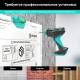 ONKRON кронштейн для телевизора 42"-110" наклонно-поворотный, черный M8L