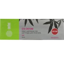 -/ Картридж лазерный Cactus CS-O610M 44315322 пурпурный (6000стр.) для Oki C610