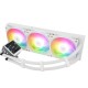 Водяное охлаждение для процессора/ Water Cooling System Thermalright Frozen Warframe 360 Ultra White Argb (360mm, White, ARGB/ Fans: 3x120mm, 70.84CFM, 29.8dBA, 2000RPM/ Pump height 60mm, 23dBA, 3000RPM, Rad thickness 27mm/ S: 1200, 1700, 1851, 2011, 2066