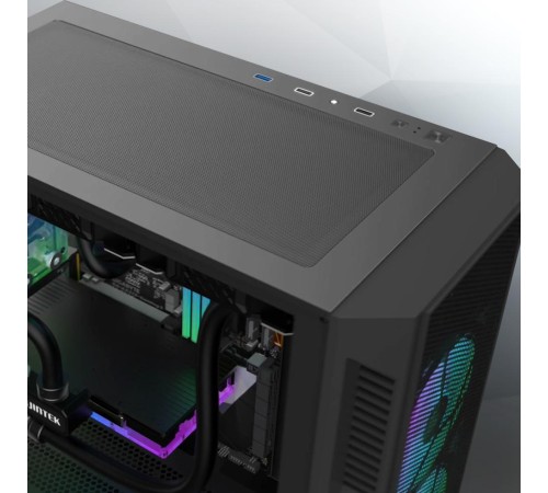 Корпус без блока питания/ Case Raijintek ARCADIA III-ST, Midi-Tower, 1x120mm, 1xUSB-A 3.0 + 2xUSB 2.0, ATX, mATX, mITX Black Корпус без блока питания/ Case Raijintek ARCADIA III-ST, Midi-Tower, 1x120mm, 1xUSB-A 3.0 + 2xUSB 2.0, ATX, mATX, mITX Black