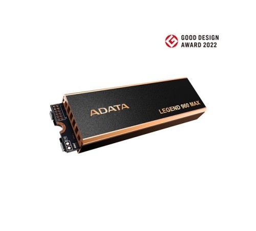 Твердотельный накопитель ADATA LEGEND 960 MAX M.2 2280 NVMe PCIe 4.0 x4 4TB 7400/6800 COLOR BOX
