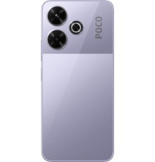 POCO M6 Purple (2404APC5FG), 17,25 см (6.79") 20:9 2400 x 1080, 2x2.20 GHz Cortex-A75 + 6x1.80 GHz Cortex-A56, 8 Core, 8 GB, 256 GB, 108 МП + 2 МП/13Mpix, 2 Sim, 2G, 3G, LTE, BT v5.0, WiFi 802.11 a/b/g/n/ac/ax, NFC, A-GPS, GALILEO, BEIDOU, GLONASS, G