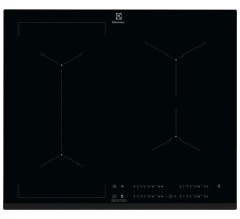 Встраиваемая варочная панель ELECTROLUX/ Индукционная,  ! 59х52х4,4 см, индукция, черный, сенсорное управление, скошенные края