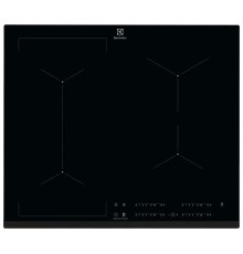 Встраиваемая варочная панель ELECTROLUX/ Индукционная,  ! 59х52х4,4 см, индукция, черный, сенсорное управление, скошенные края