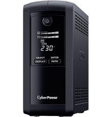 Источник бесперебойного питания/ UPS CyberPower VP1000ELCD Line-Interactive 1000VA/550W USB/RS-232/RJ11/45  (4 EURO)