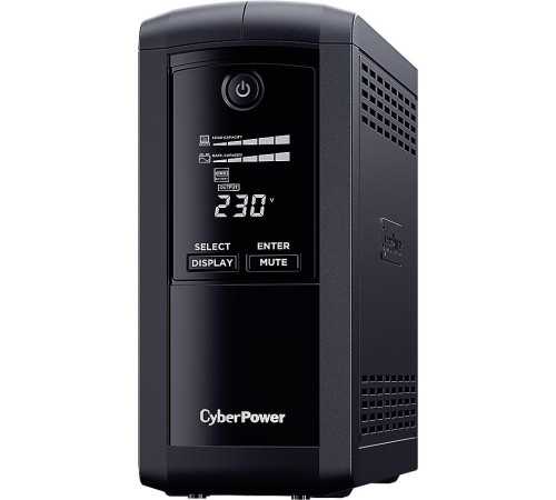 Источник бесперебойного питания/ UPS CyberPower VP1000ELCD Line-Interactive 1000VA/550W USB/RS-232/RJ11/45 (4 EURO) Источник бесперебойного питания/ UPS CyberPower VP1000ELCD Line-Interactive 1000VA/550W USB/RS-232/RJ11/45 (4 EURO)