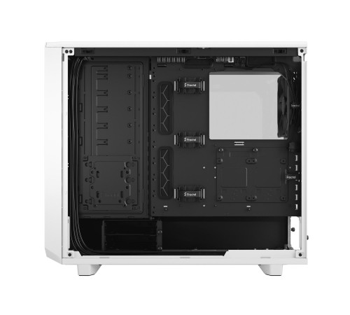 Корпус ПК без блока питания/ Case Fractal Design Meshify 2 TG Clear Tint, Midi-Tower, 3x140mm, 2xUSB-A 3.2 + 1xUSB 3.2 Type-C E-ATX, ATX, mATX, mITX White