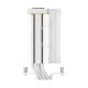 Кулер для процессора Ocypus Iota A40 WH, 120mm FAN, Display Panel, 4 HEAT PIPES, 4-PIN PWM, 500-2000 RPM, 29DBA, FDB, LGA115X/1200/1700/18XX, AM4/AM5