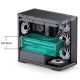 Корпус без блока питания/ Case JONSBO D300, Mini-Tower, TG, no fan, 2xUSB-A 3.2 + 1xUSB-C 3.2, mATX, mITX Black