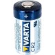 Батарейка/ Батарейка Varta ELECTRONICS CR2 BL1 Lithium 3V (6206) (1/10/100) (1 шт.)