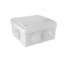 Коробка ответвит. с 6 кабельными вводами д.25мм, IP55, 100х100х50мм