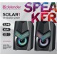 Defender Акустическая 2.0 система Solar 1 6Вт, подсветка, питание от USB