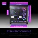 Корпус без блока питания/ Case NZXT H9 Flow RGB+ (2025), Midi-Tower, TG, 6x140mm RGB + 1x120mm RGB, 2xUSB-A 3.2 + 1xUSB-C 3.2, E-ATX, ATX, mATX, mITX Black