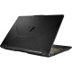 Ноутбук/ ASUS TUF A17 FA706NFR-HX007 17.3"(1920x1080 (матовый, 144Hz) IPS)/AMD Ryzen 7 7435HS(3.1Ghz)/16384Mb/512PCISSDGb/noDVD/Ext:nVidia GeForce RTX2050(4096Mb)/Cam/BT/WiFi/48WHr/war 1y/2.6kg/Graphite Black/DOS